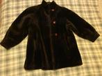 Vintage Bruine velours Jas - Maat 38/40 (M), Ophalen of Verzenden, Gedragen, Maat 38/40 (M), Bruin