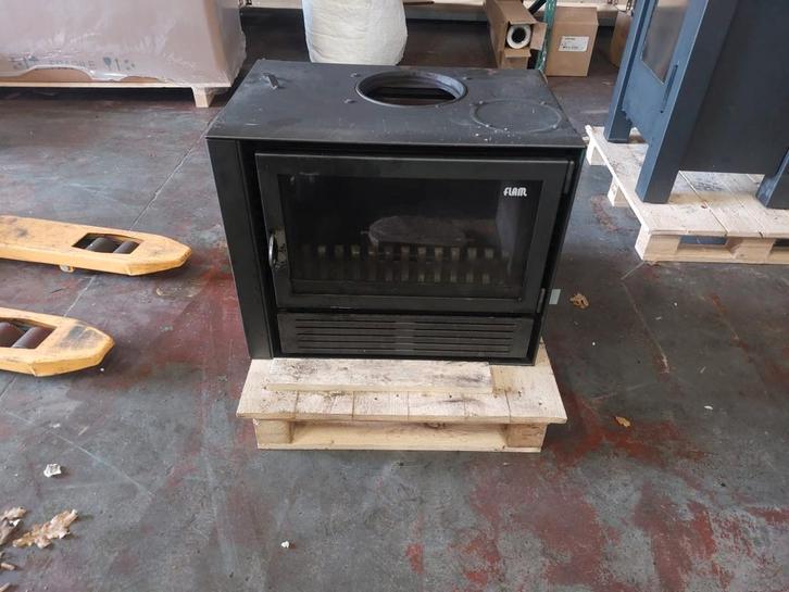 Houtkachel met z, Huis en Inrichting, Kachels, Gebruikt, Vrijstaand, Houtkachel, Hout, Ophalen of Verzenden
