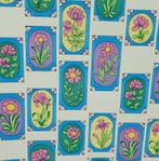 13165 Origineel uniek vintage oud behang wallpaper swiet, Verzenden, Minder dan 10 m²