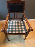 Opa's Luie Stoel met Armleuningen, Ophalen, Gebruikt, Bruin, Eén