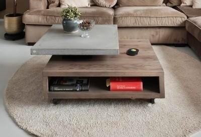 H&H Henders & Hazel Salontafel - Stijlvol Design, Huis en Inrichting, Tafels | Salontafels, Gebruikt, Minder dan 50 cm, 50 tot 100 cm