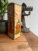 Indiase kandelaar India kandelaar vintage handbeschilderd, Huis en Inrichting, Woonaccessoires | Kandelaars en Kaarsen, Verburgt Vintage