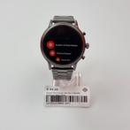 Fossil The Carlyle HR Gen 5 Smoke Stainless Steel Zilver, Sieraden, Tassen en Uiterlijk, Smartwatches, Fossil, Zo goed als nieuw