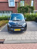 Ford Transit Connect 1.0 73KW 2017 Zwart lease overname, Stof, Zwart, 1200 kg, Handgeschakeld