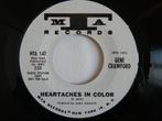 Single Gene Crawford - Heartaces In Color - Promo, 7 inch, Single, Ophalen of Verzenden, Zo goed als nieuw