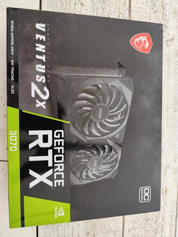 Geforce RTX 3070 Ventus 2x beschikbaar voor biedingen