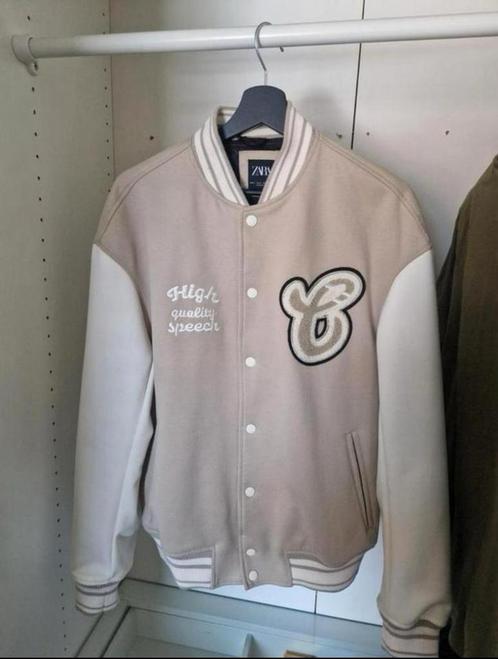 Varsity jas nieuw, Kleding | Heren, Jassen | Zomer, Nieuw, Beige, Ophalen of Verzenden