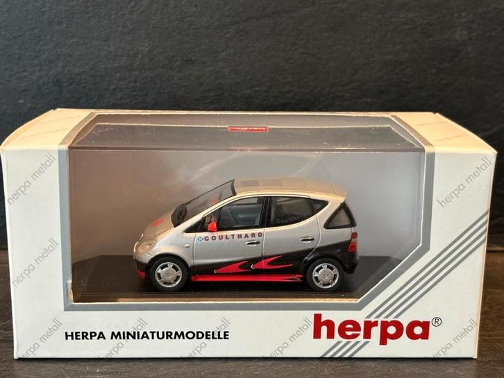 Mercedes-Benz A-Klasse Coulthard | Herpa | Mint/Boxed, Hobby en Vrije tijd, Modelauto's | 1:43, Nieuw, Auto, Overige merken, Ophalen of Verzenden