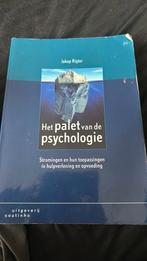 Het palet van de psychologie, Gelezen, Jakop Rigter, Ophalen of Verzenden, Overige onderwerpen