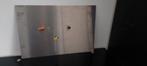 RVS magneetbord 60x40 cm, Ophalen of Verzenden, Gebruikt, Overige typen