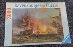 Ravensburger 170104 Algiers bombardement 3000stukjes, Ophalen of Verzenden, Meer dan 1500 stukjes, Gebruikt, Legpuzzel