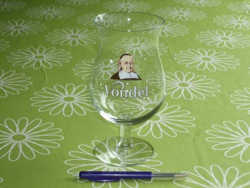 Vondel bierglas van Brouwerij Riva uit Dentergem, Verzamelen, Biermerken, Zo goed als nieuw, Glas of Glazen, Overige merken, Ophalen of Verzenden