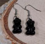 gummy beer oorbellen zwart, Sieraden, Tassen en Uiterlijk, Oorbellen, Ophalen of Verzenden, Zwart, Overige materialen