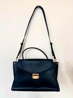 Michael Kors Whitney Tas - Zwart Leer, Sieraden, Tassen en Uiterlijk, Tassen | Damestassen, Ophalen of Verzenden, Zo goed als nieuw