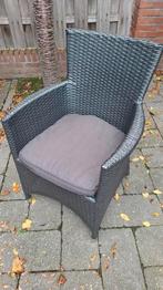 4 wicker tuinstoelen, Ophalen, Zo goed als nieuw, Wicker