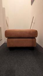 Hocker Cognac, Vierkant, 75 tot 100 cm, Zo goed als nieuw, 75 tot 100 cm