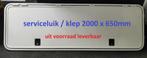 Serviceluik / klep 2000x650mm met paneel - voorraad + sloten, Caravans en Kamperen, Ophalen, Nieuw