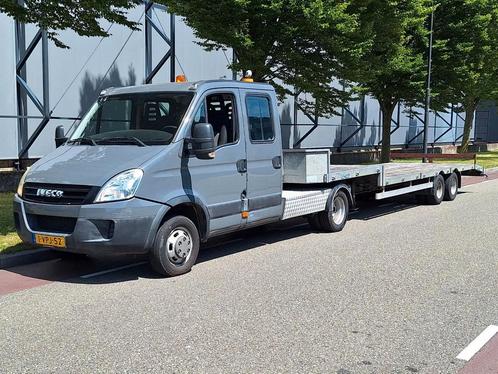 Iveco Daily 40 40C17 BE Trekker 10 TON + BE oplegger OJ-82-Z, Auto's, Bestelauto's, Bedrijf, Te koop, Iveco, Diesel, Euro 5, Handgeschakeld