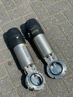 Keyence rvs pneumatisch elektrische vlinderkleppen dn80, Gebruikt, Ophalen of Verzenden, Rvs, Minder dan 2 meter