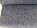 Bute Iona 719; blauw+grijs; 13,7 meter bekledingsstof; wol, Wol, Blauw, 120 cm of meer, Ophalen of Verzenden