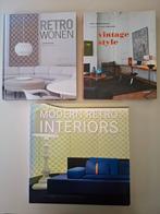 3 retro/vintage interieur boeken, Andrew Weaving, Ophalen of Verzenden, Zo goed als nieuw, Interieur en Design