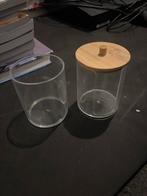 Wattenschijfjes/Wattenstaafjes Bakjes - Zo Goed Als Nieuw, Huis en Inrichting, Ophalen of Verzenden, Zo goed als nieuw, Overige kleuren