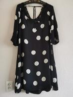 Twin-Set jurk polkadot nieuw, Kleding | Dames, Maat 38/40 (M), Zo goed als nieuw, Twinset, Zwart