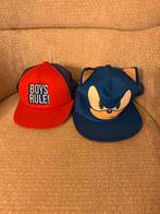 Twee petjes kind/baby: Z8 en Sonic, Kinderen en Baby's, Babykleding | Mutsen, Sjaals en Wanten, Ophalen of Verzenden, Gebruikt