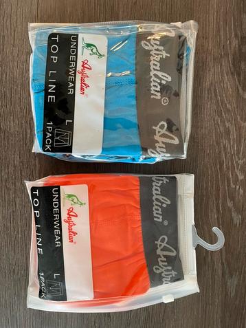 Australian boxershorts maat L twee stuks beschikbaar voor biedingen