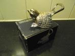 verzilverd opener flesopener  vogel Mus  9 x 7 cm en 5 cm H, Ophalen of Verzenden, Zilver