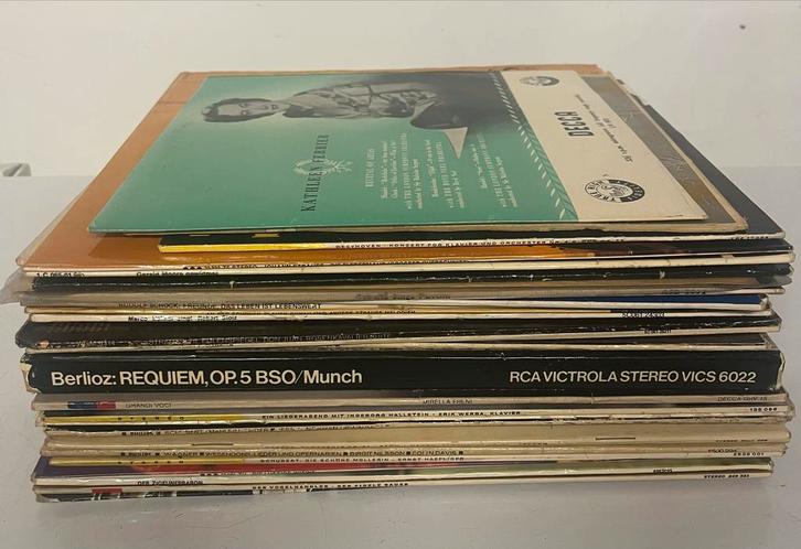 LP collectie Klassiek, Operette, Opera, Musical 34 stuks, Cd's en Dvd's, Vinyl | Klassiek, Gebruikt, Romantiek, Opera of Operette