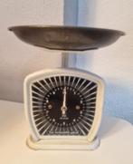 Vintage Keukenweegschaal zwart wit jaren 50, Ophalen of Verzenden, Gebruikt