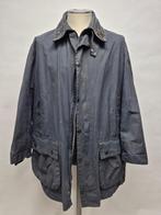Barbour 'Border' waxjas jas, maat C44-112cm. XL, Kleding | Heren, Jassen | Winter, Ophalen, Barbour, Blauw, Maat 56/58 (XL)