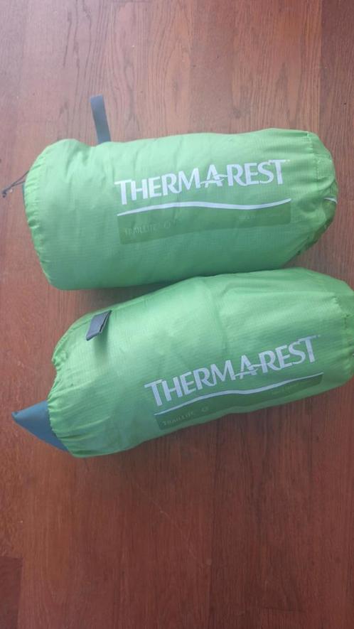 2x Therm-a-Rest Trail Lite Matras - Zo Goed Als Nieuw, Caravans en Kamperen, Slaapmatten, Zo goed als nieuw, 1-persoons, Ophalen of Verzenden