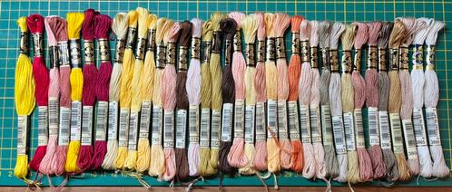 DMC Mouline splijtgaren in verschillende tinten 173x, Hobby en Vrije tijd, Borduren en Borduurmachines, Nieuw, Borduurgaren of Zijde