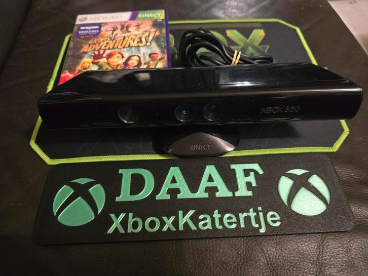 Kinect sensor incl. Kinect adventures - Xbox 360, Spelcomputers en Games, Games | Xbox 360, Zo goed als nieuw, Avontuur en Actie