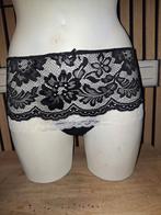 Sexy zwarte kanten transparante slip van Esmara (40-42), Kleding | Dames, Ondergoed en Lingerie, Verzenden, Zwart, Slip