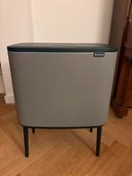 Brabantia Bo Touch Bin - 3x 11liter 3 vak - Grey / Grijs, Huis en Inrichting, Woonaccessoires | Prullenbakken, Ophalen, 50 tot 75 cm