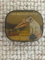Doosje, Blikje van His Masters Voice, Ophalen of Verzenden, Zo goed als nieuw, Overige