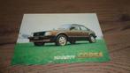 Folder  OPEL  KADETT CORSA, Verzenden, Nieuw, Opel