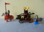 Lego 6039 ridders met paard en katapult (uit 1988), Kinderen en Baby's, Speelgoed | Duplo en Lego, Ophalen of Verzenden, Gebruikt