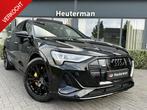 Audi e-tron 50 Quattro S Line Black/ Pano/ Trehkaak/ 27dkm, Automaat, 71 kWh, Leder en Stof, Zwart