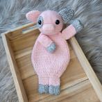 Gehaakte varken lappenpop knuffel, Hobby en Vrije tijd, Breien en Haken, Ophalen of Verzenden, Nieuw, Haken, Overige typen