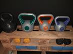 Kettlebells 4x, Sport en Fitness, Fitnessmaterialen, Ophalen, Zo goed als nieuw, Kettlebell
