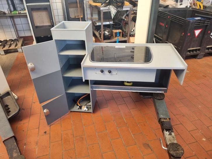 Keukenblok voor eigenbouw camper, Caravans en Kamperen, Kampeermeubelen, Zo goed als nieuw, Overige, Ophalen of Verzenden