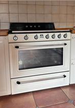 Nette smeg Victoria inductie fornuis 90cm, Ophalen, 60 cm of meer, Grill, Inductie