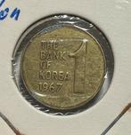 1 won Zuid Korea 1967, Ophalen of Verzenden
