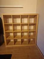 Ikea boeken kast massief hout, Ophalen, 100 tot 150 cm, Zo goed als nieuw, 150 tot 200 cm