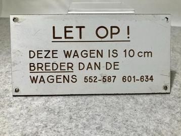 OV-bord wagen is 10 cm breder, kunststof, jaren 70-80 beschikbaar voor biedingen
