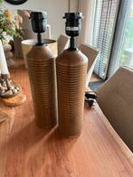 2 Houten lampvoeten Marel Karwei samen 35 Euro,per stuk 20 €, Ophalen, Gebruikt, Hout, Minder dan 50 cm